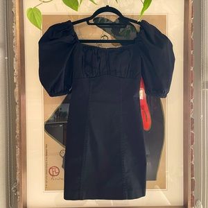 XS & Other Stories Mini Black Dress